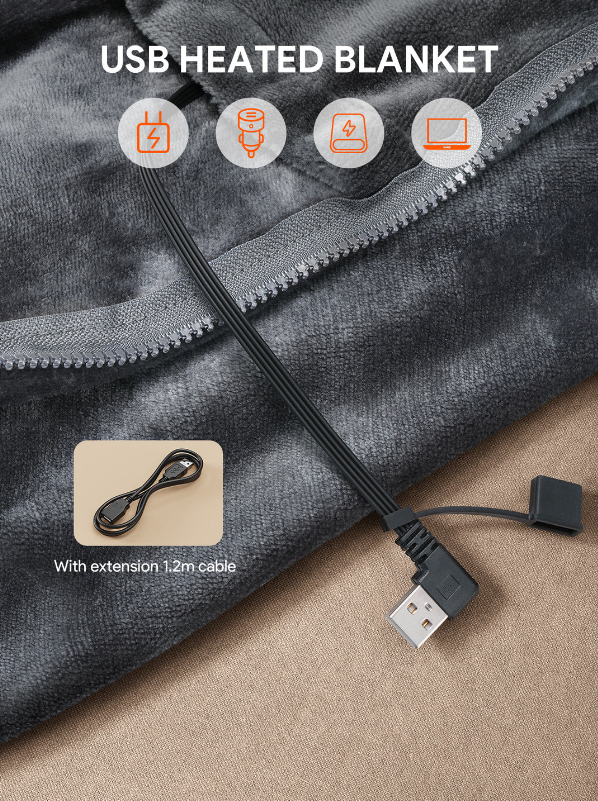 Micholo™ - Heated Blanket Sweater